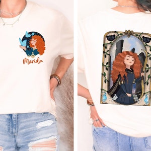 Disney Princess Merida T-Shirt, Disneyland Brave Shirt Disneyland Girls Trip Tee, Disneyworld Family Vacation Sweater, Disney Princess Tee