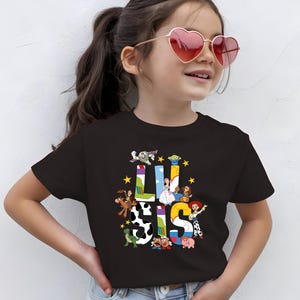 Toy Story Family Name Shirt, Disney Big Bro-Sis Lil Bro-Sis Sibling Outfit, Woody and Friends Matching Sweatshirt, Disney Family Trip Tee