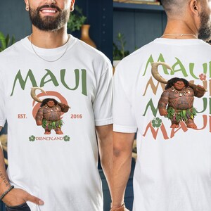 Disney Maui Shirt, Moana Movie Characters Shirt, Prince Maui Family Matching Shirt, Disneyland Family Vacation Shirt, Disney Trip 2025 Shirt