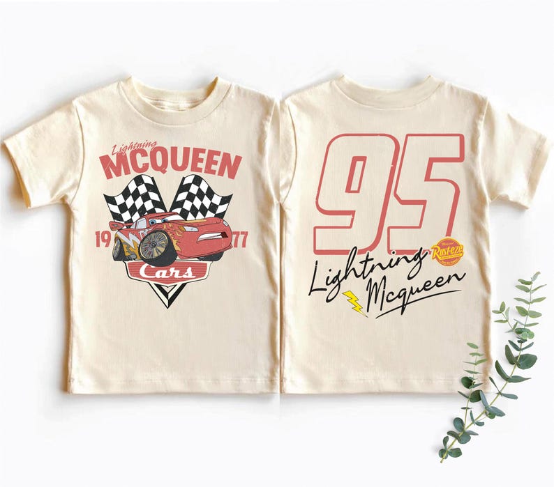Vintage Lightning McQueen Shirt, Radiator Springs Shirt, Limited McQueen Shirt, Disney Cars Movie Shirt, Pixar Cars Shirt, Family Trip Tee