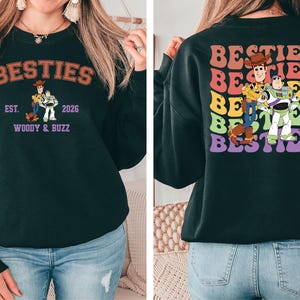 Toy Story Best Friends Shirt, Buzz Lightyear and Sheriff Woody Shirt, Disneyland Vacation Tee, Besties Adventure Tee, Disney Trip 2026 Shirt