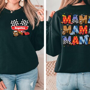 Disney Cars Mom Shirt, Lightning McQueen Mama Shirt, Family Matching Cars Shirt, Disney Pixar Cars Shirt, Mothers Day Shirt, Car Land Tee