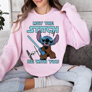 Disney Stitch Wars Shirt, May The Stitch Be With You Shirt, Family Stitch Shirt, Galaxy's Edge Stitch Cosplay Star Wars Characters Shirt