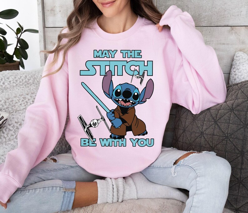 Disney Stitch Wars Shirt, May The Stitch Be With You Shirt, Family Stitch Shirt, Galaxy's Edge Stitch Cosplay Star Wars Characters Shirt