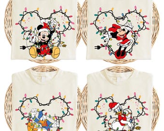 Disney All Characters Christmas Shirt, Disney Very Merry Xmas T-Shirt, Disneyland Xmas Matching Sweatshirt, Mickey and Friends Christmas Tee