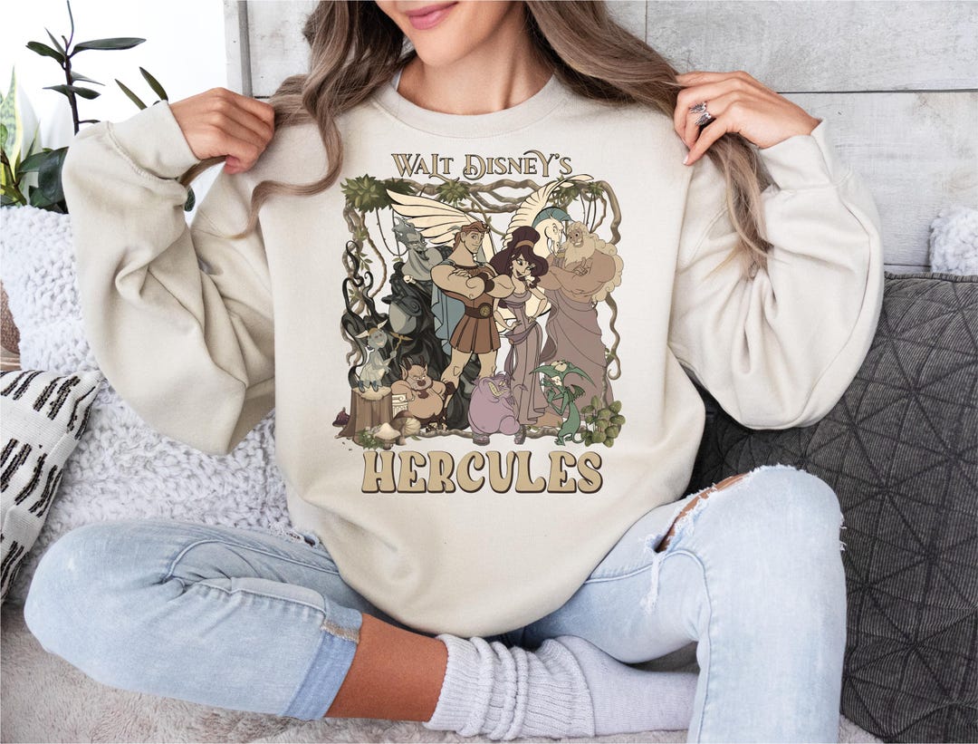 Vintage 90'S Disney Hercules Shirt, Retro Hercules T-shirt, Magic
