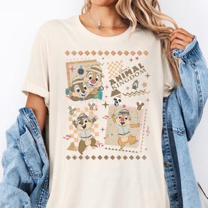Chip and Dale Safari T-Shirt, Disney Double Trouble Shirt, Animal Kingdom Shirt, Disney Safari Shirt, Chip and Dale Rescue Rangers Shirt