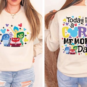 Disney Inside Out Shirt, Today Is A Core Memory Day Shirt, Disney Inspired Trip Tee, Disney Pixar Tee, Magical Vacation Tee, Inside Out Tee