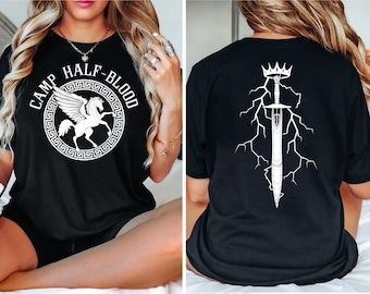 Camp Half Blood Shirt, Half Blood Chronicles Branches Sweater, Book Lover Shirt, Camping Shirt, Camp Jupiter Tee