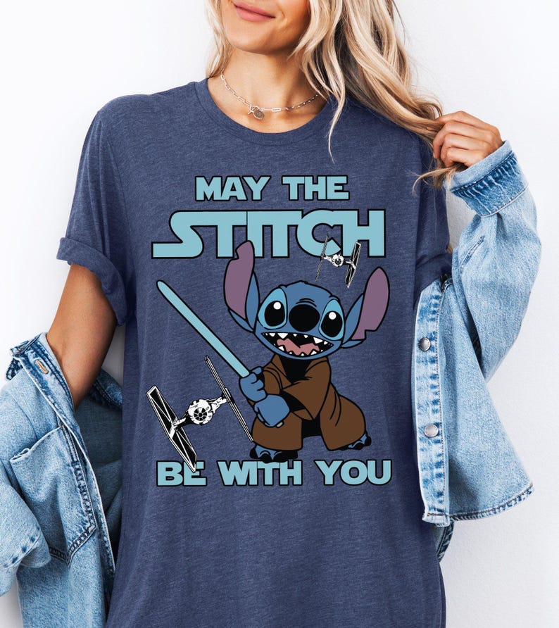 Disney Stitch Wars Shirt, May The Stitch Be With You Shirt, Galaxys Edge Stitch Shirt, Disney Cosplay Star Wars Characters Sweatshirt