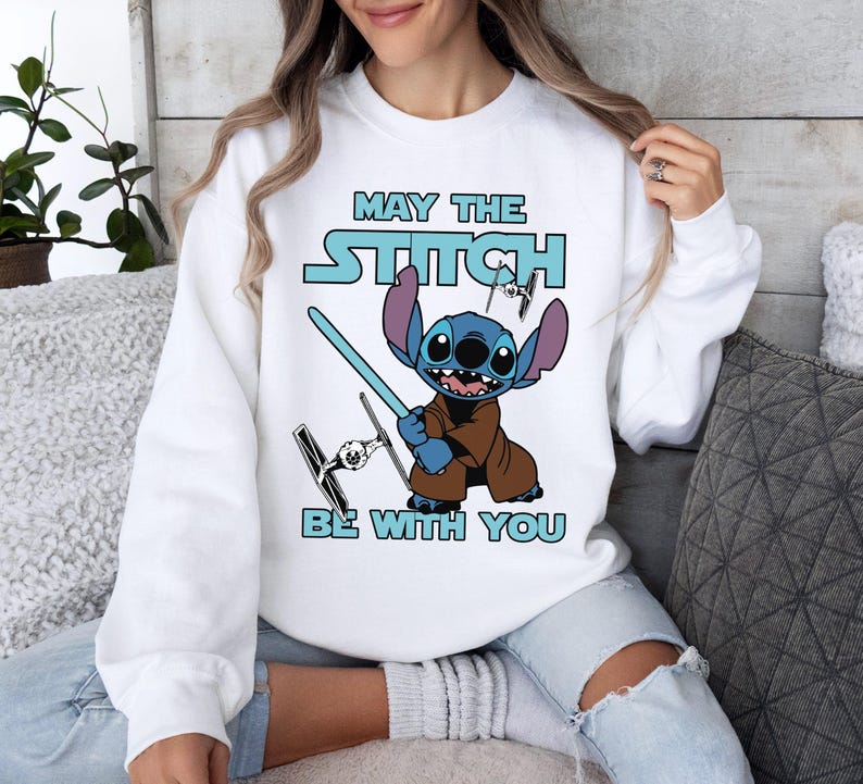 Disney Stitch Wars Shirt, May The Stitch Be With You Shirt, Family Stitch Shirt, Galaxy's Edge Stitch Cosplay Star Wars Characters Shirt