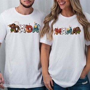 Custom Moana Family Shirt, Princess Moana Shirt, Disney Family Matching Shirt, Hei Hei Pua Mama Life Shirt, Disneyland Family Trip 2025 Tee