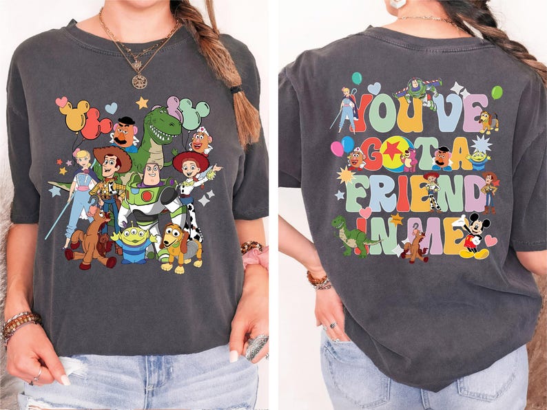 You've Got a Friend in Me Shirt, Pixar Toy Story T-Shirt, Woody and Friends Sweatshirt, Magical Kingdom Vacation Tee, Toy Story Land Shirt