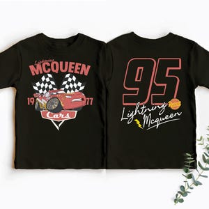 Vintage Lightning McQueen Shirt, Radiator Springs Shirt, Limited McQueen Shirt, Disney Cars Movie Shirt, Pixar Cars Shirt, Family Trip Tee