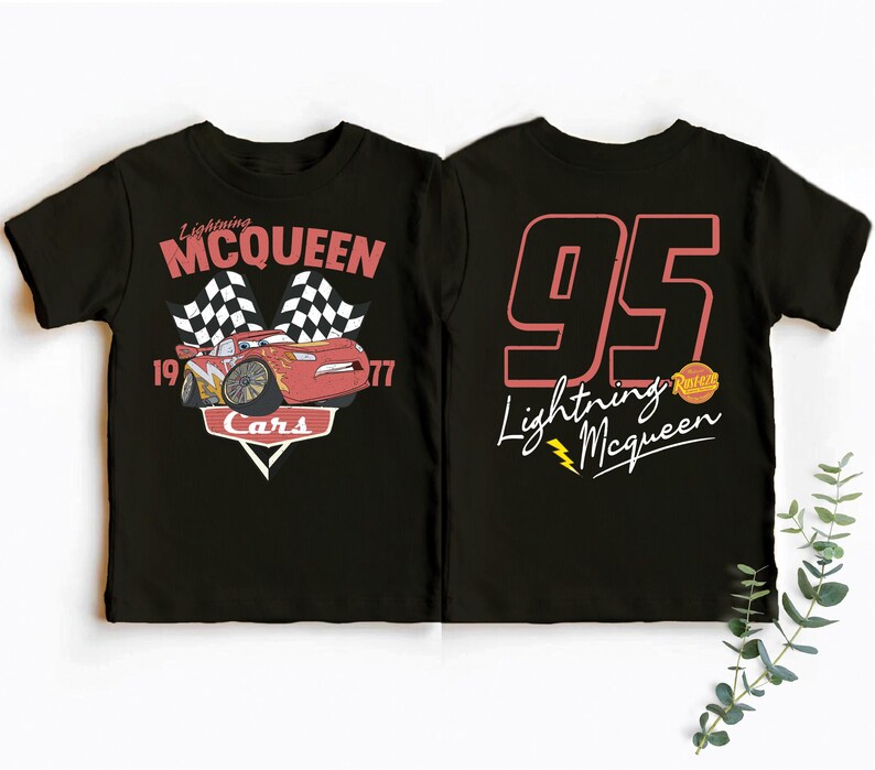 Vintage Lightning McQueen Shirt, Radiator Springs Shirt, Limited McQueen Shirt, Disney Cars Movie Shirt, Pixar Cars Shirt, Family Trip Tee