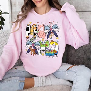 Toy Story Mama Shirt, Disney Mama Est 2026 T-Shirt, Mother's Day 2026 Tee, Woody and Friends Shirt, Disney Family Trip Shirt, New Mom Tee