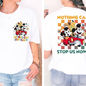 Mickey and Minnies Runaway Railway Shirt, Nothing Can Stop Us Now Shirt, Disney Rides Shirt, Magic Kingdom Shirt, Disney Family Vacation Tee