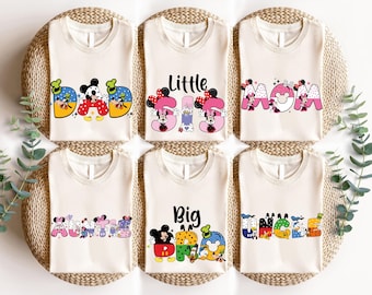 Disney Family Shirt, Mickey and Friends Shirt, Custom Disneyland Family Vacation Shirt, Disney Dad Mom Shirt, Disney Trip Matching Shirt