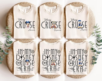 Mickey Friends Cruise Squad 2025 Shirt, In My Disney Cruise Era Shirt, Disneyland Family Cruising Trip Shirt, Disney Cruise Line T-Shirt