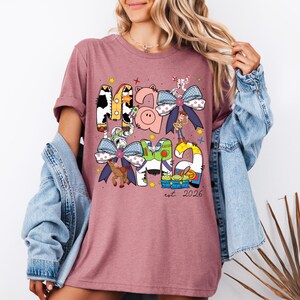 Toy Story Mama Shirt, Disney Mama Est 2026 T-Shirt, Mother's Day 2026 Tee, Woody and Friends Shirt, Disney Family Trip Shirt, New Mom Tee