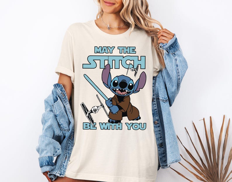 Disney Stitch Wars Shirt, May The Stitch Be With You Shirt, Galaxys Edge Stitch Shirt, Disney Cosplay Star Wars Characters Sweatshirt