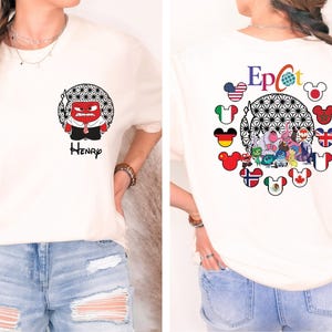 Inside Out Anger Shirt, Disney Around The World Shirt, Mental Health T-Shirt, Disney Emotions Sweatshirt, Today Is A Core Memory Day Tee