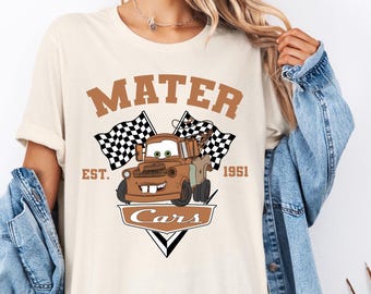 Pixar Tow Mater Shirt, Disney Cars T-Shirt, Cars Land Shirt, Radiator Springs T-Shirt, Disney Family Trip Tee, Disneyland Vacation Tee,