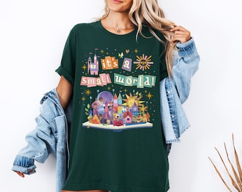 „It's a Small World“-Shirt, „Disney Dreams“-Shirt, „WDW Family Vacation 2026“-Shirt, Disney-Familien-Partnerlook-Shirt, „Small World After All“-Disney-Shirt