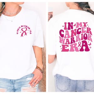 In My Cancer Warrior Era Shirt, Breast Cancer Survivor Shirt, Pink Ribbon Cancer Shirt, Breast Cancer Awareness Tee, Awareness Month Shirt
