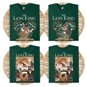 Custom Lion King Shirt, Disney Safari Vacation Shirt, Animal Kingdom Shirt, Disney Simba Nala Timon Pumbaa Matching Shirt, Disney Trip Tee