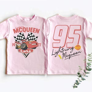 Vintage Lightning McQueen Shirt, Radiator Springs Shirt, Limited McQueen Shirt, Disney Cars Movie Shirt, Pixar Cars Shirt, Family Trip Tee