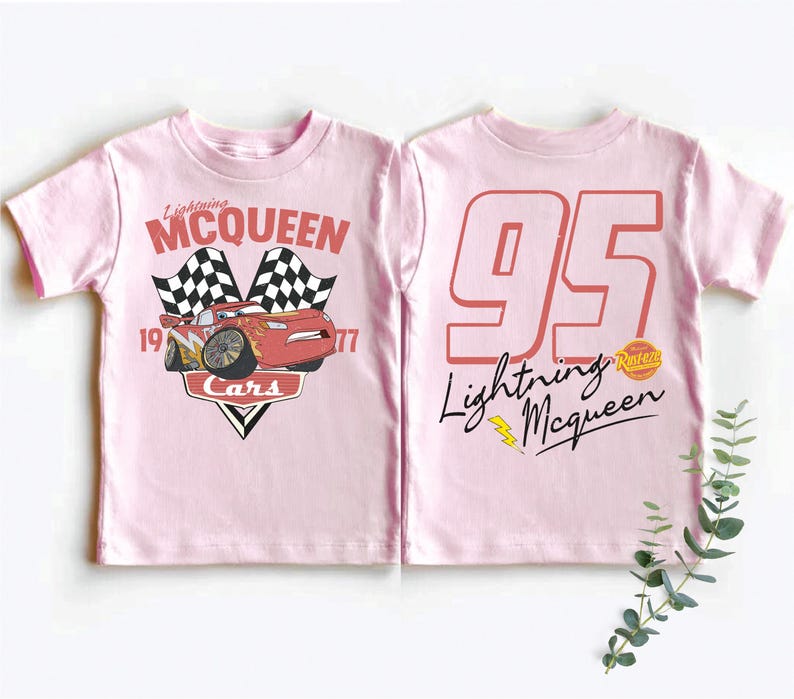 Vintage Lightning McQueen Shirt, Radiator Springs Shirt, Limited McQueen Shirt, Disney Cars Movie Shirt, Pixar Cars Shirt, Family Trip Tee