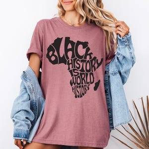 Schwarze Geschichte ist Weltgeschichte Shirt, Schwarze Geschichte Monat Shirt, BLM Shirts, Schwarz Lives Matter Shirt, Juneteenth Shirt, Schwarz Kultur Shirt