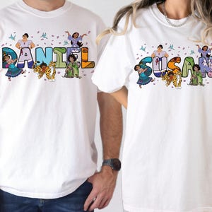 Custom Encanto Shirt, Disney Princess Encanto T-Shirt, Disney Mirabel Bruno Isabela Matching Shirt, Disneyland Vacation Holiday Family Shirt