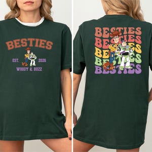 Toy Story Best Friends Shirt, Buzz Lightyear and Sheriff Woody Shirt, Disneyland Vacation Tee, Besties Adventure Tee, Disney Trip 2026 Shirt