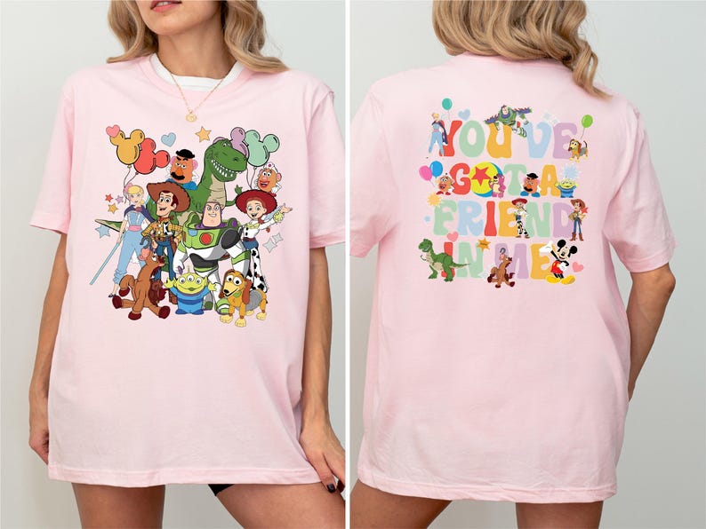 You've Got a Friend in Me Shirt, Pixar Toy Story T-Shirt, Woody and Friends Sweatshirt, Magical Kingdom Vacation Tee, Toy Story Land Shirt