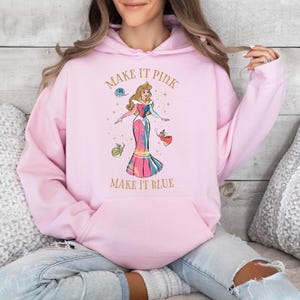 Disney Make It Pink Make It Blue Shirt, Disneyland Girls Trip Shirt, Sleeping Beauty Fairy Shirt, Merryweather Shirt, Magic Kingdom Shirt