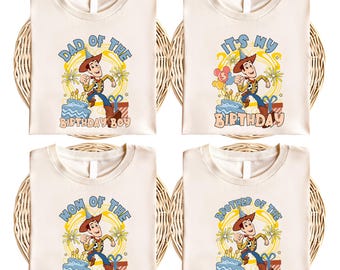 Sheriff Woody Birthday Boy Shirt, Toy Story Birthday Shirt, Disney Family Vacation Shirt, Birthday Party Matching Tees, Woody Birthday Shirt