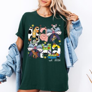 Toy Story Mama Shirt, Disney Mama Est 2026 T-Shirt, Mother's Day 2026 Tee, Woody and Friends Shirt, Disney Family Trip Shirt, New Mom Tee
