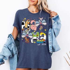 Toy Story Mama Shirt, Disney Mama Est 2026 T-Shirt, Mother's Day 2026 Tee, Woody and Friends Shirt, Disney Family Trip Shirt, New Mom Tee