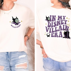In My Disney Villain Era T-Shirt, Maleficent Shirt, Evil Queen Shirt, Disney Villains Sweatshirt, Evil Friends T-Shirt, Bad Witches Shirt