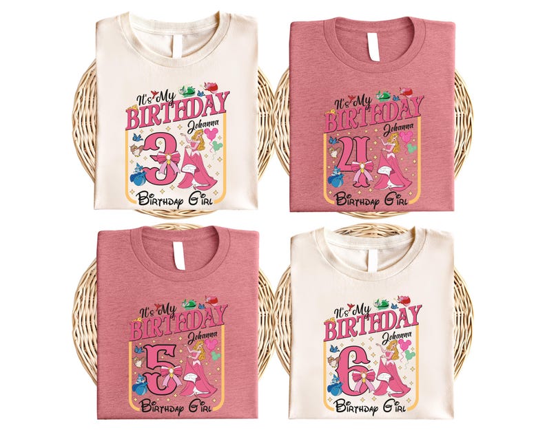 Custom Name Princess Ariel Shirt, Little Mermaid Birthday Shirt, Princess Birthday Girl Tee, Ariel and Friends Sweatshirt, Girls Trip Sweat