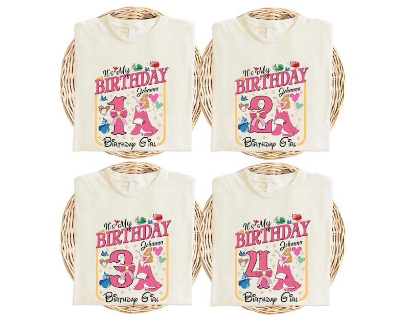 Custom Name Princess Ariel Shirt, Little Mermaid Birthday Shirt, Princess Birthday Girl Tee, Ariel and Friends Sweatshirt, Girls Trip Sweat