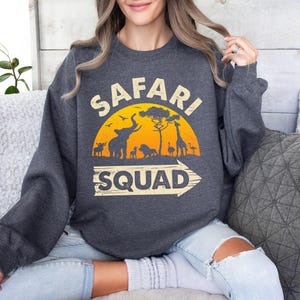 Safari Squad 2025 Shirt, Safari Trip Shirt, Family Vacation Shirts, Wild Life Lover Shirt, African Safari Shirt, Safari Crew Sweatshirt