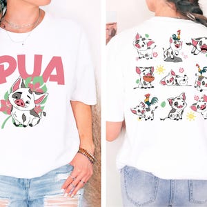 Moana Pua Pig and Hei Hei Shirt, Disney Princess Moana T-Shirt, Disney Besties Sweat, Disney Matching Family Shirts, Magic Kingdom Shirt,