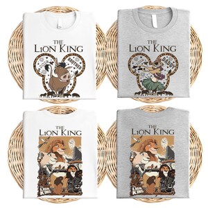 Custom Lion King Shirt, Disney Safari Vacation Shirt, Animal Kingdom Shirt, Disney Simba Nala Timon Pumbaa Matching Shirt, Disney Trip Tee