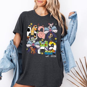 Toy Story Mama Shirt, Disney Mama Est 2026 T-Shirt, Mother's Day 2026 Tee, Woody and Friends Shirt, Disney Family Trip Shirt, New Mom Tee
