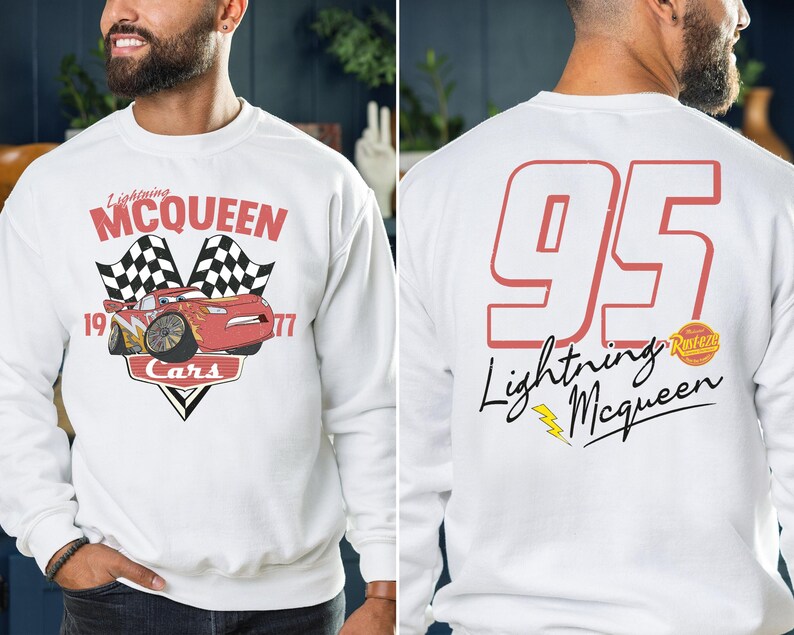 Vintage Lightning McQueen Shirt, Radiator Springs Shirt, Limited McQueen Shirt, Disney Cars Movie Shirt, Pixar Cars Shirt, Family Trip Tee