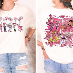Toy Story Love Shirt, Disney Woody Jessie Love Shirt, Pixar Couple Matching Shirt, Disneyland Honeymoon Tee, Be My Valentine Tee