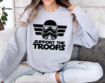 Support The Troops T-Shirt, Star Wars Support The Troops Shirt, Star Wars Shirt, Disney Star Wars Shirt, Star Wars Matching Shirt, Star Wars